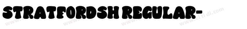 StratfordSH Regular字体转换